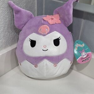 Squishmallows Kuromi Plush - Lavender and White